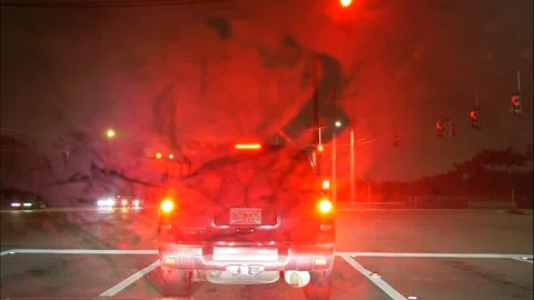 Time Lapse Heading South to Deerfield Beach Stock Footage 293405485