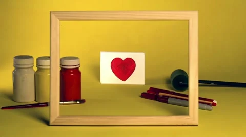 Time lapse of heart beating Stock Footage 68374967