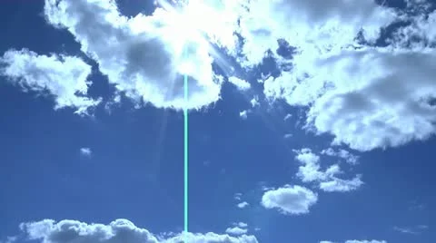 Time Lapse Heavenly Clouds 02 720 Stock Footage 12023920