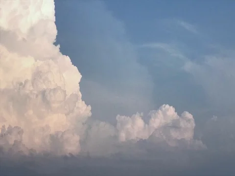Time Lapse Heavy Grey Storm Clouds Moving Fast On The Sky Stock Footage 74739578