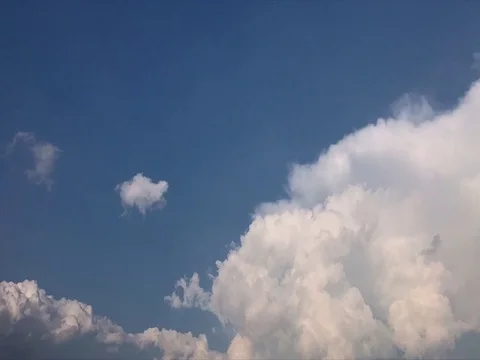 Time Lapse Heavy Grey Storm Clouds Moving Fast On The Sky Stock Footage 74766533