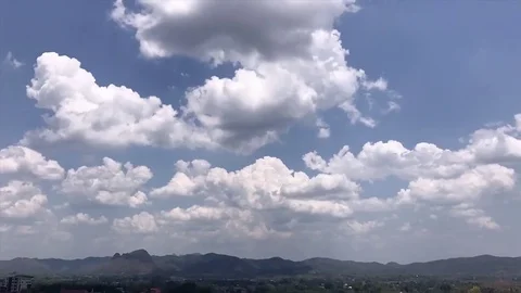 Time Lapse Heavy Grey Storm Clouds Moving Fast On The Sky Stock Footage 75611291