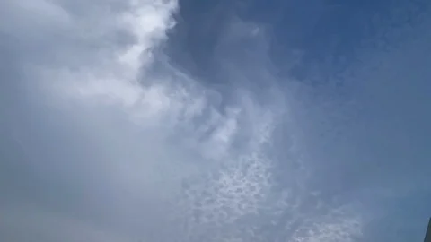 Time lapse of high-level clouds Vídeo Stock 128277451