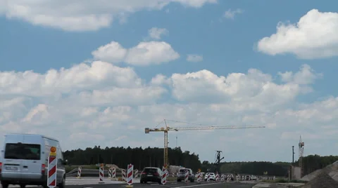 Time lapse of a Highway Vídeos de archivo 39860046