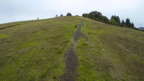 Time Lapse up hill Stock Footage 80988426