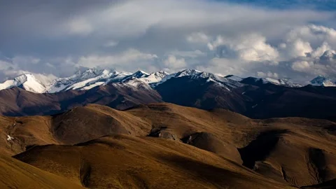 Time lapse of Himalaya Mountain Range Vídeo Stock 201849991