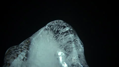 Time Lapse Of Ice Melting Stock Footage 94365805