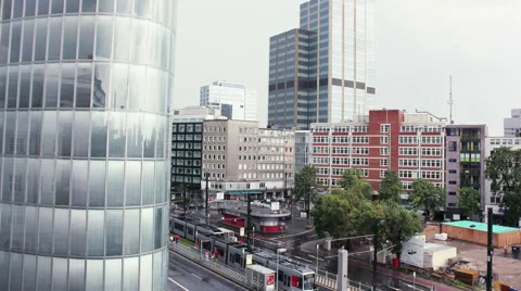 Time lapse of intersection Stock Footage 40625507