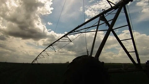 Time lapse irrigation systems Stock Footage 76798587