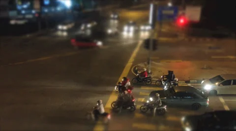 Time lapse Jalan Ampang Stock Footage 39364780