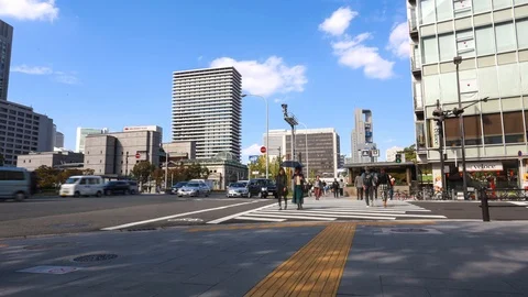 Time lapse from Japan Stock Footage 98131043