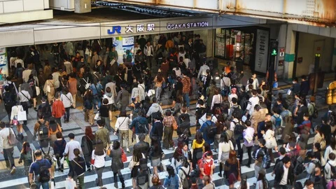 Time lapse from Japan Stock Footage 98131096