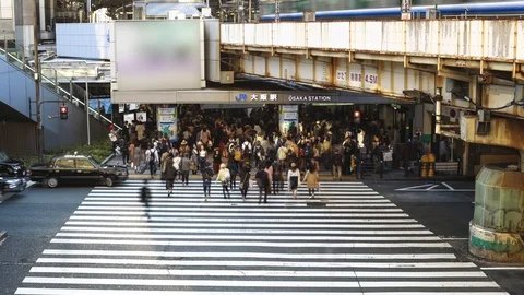 Time lapse from Japan Stock Footage 98131114