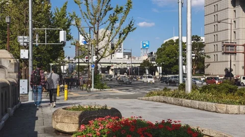 Time lapse from Japan Stock Footage 98131306