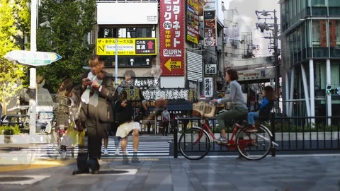 Time lapse from Japan Stock Footage 98131483