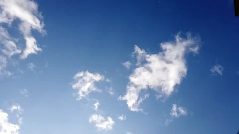 The time lapse of the Japanese winter sky. Stock Footage 169739372