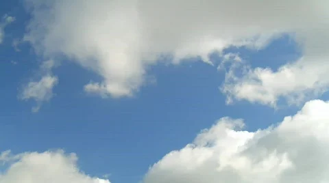 Time lapse just clouds Stock Footage 790866