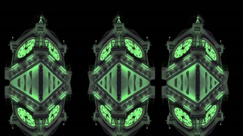 Time Lapse Kaleidoscope Background Stock Footage 32777410