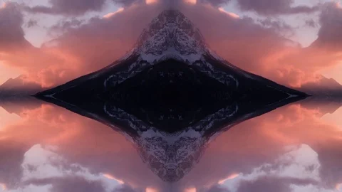 Time lapse kaleidoscope Video stock 107883837