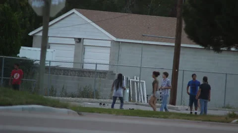 Time Lapse kids playing Stock Footage 26120141