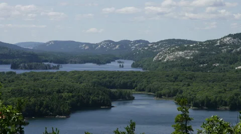 Time Lapse Killarney Provincial Park, Ontario Canada Stock Footage 34663003