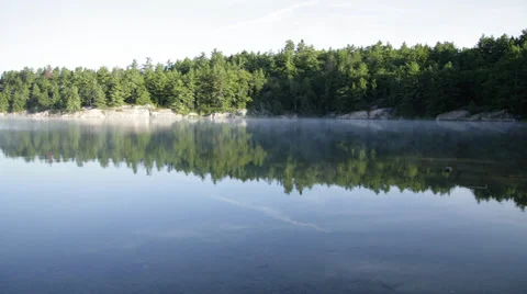 Time Lapse Killarney Provincial Park, Ontario Canada Stock Footage 34682619
