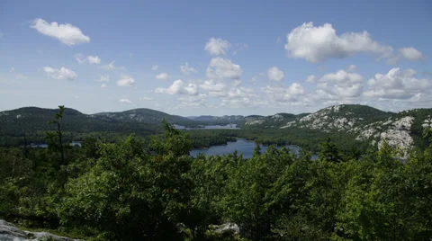 Time Lapse Killarney Provincial Park, Ontario Canada Stock Footage 34686060