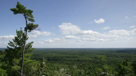 Time Lapse Killarney Provincial Park, Ontario Canada Stock Footage 34687578