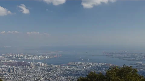 Time Lapse of Kobe City. Stock Footage 217414865