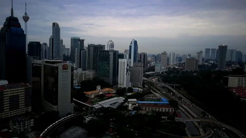 Time lapse kuala lumpur Stock Footage 86891897