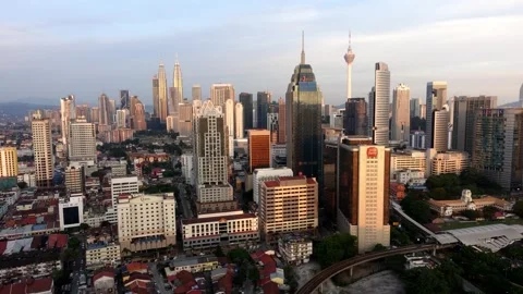 Time Lapse Kuala Lumpur Stock Footage 145412497