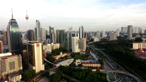 Time Lapse Kuala Lumpur2 Stock Footage 145412235