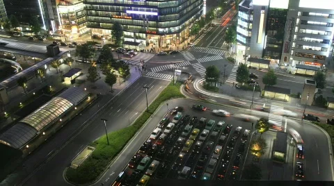 Time lapse Kyoto Stock Footage 792283