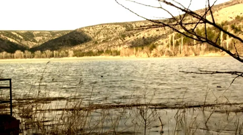 Time Lapse Lake Stock Footage 36585977