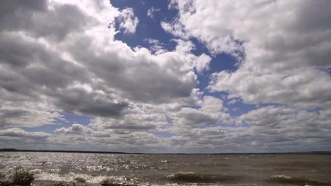 Time lapse on the lake Video stock 76749841