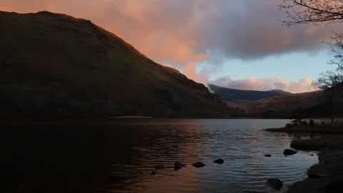 Time-lapse Lake Stock Footage