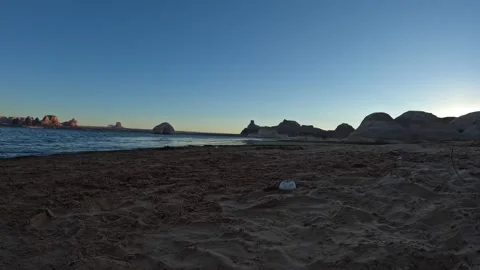 Time lapse Lakeside Stock Footage 221042895