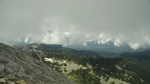 Time lapse of landscape in Pirin mountain, Bulgaria. Stock Footage 200811345