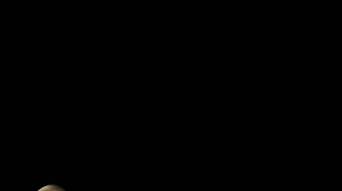 Time lapse of an large moon Stock Footage 56829236