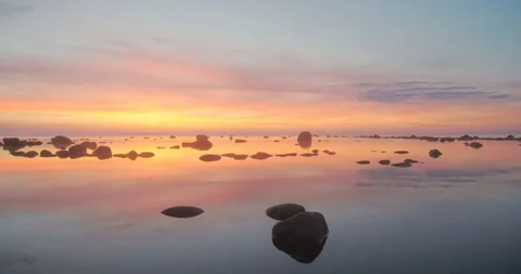 Time lapse of the last light of sunset Stock Footage 101741418