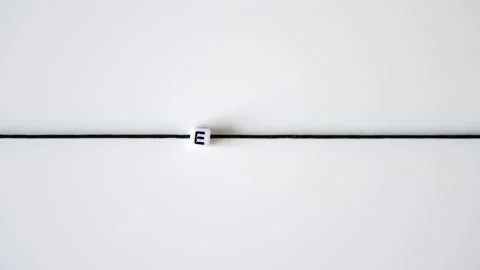 Time lapse of letters in a motion made word love Stock Footage 133869622