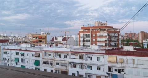 Time lapse of light from windows in a multi-storey apartment Stock Footage 133227251