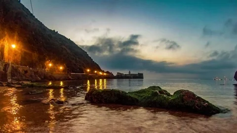 Time lapse Lighthouse Stock Footage 148004979