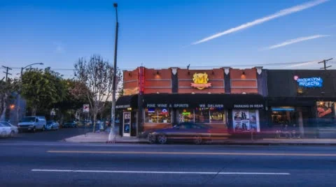 Time lapse liquor store Stock Footage 47132052