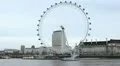 Time Lapse of London Eye in London, England, Thames River, Boat Tour, UK HD Footage