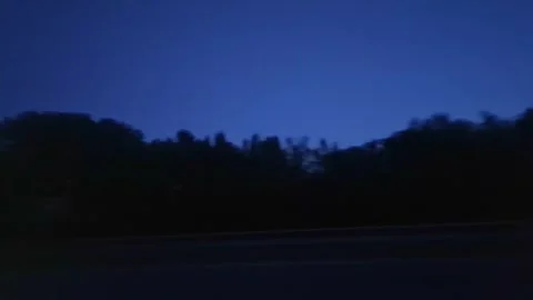 Time Lapse, Looe Town to Bristol City Highways Car Travel in the Night Stock Footage 316738797