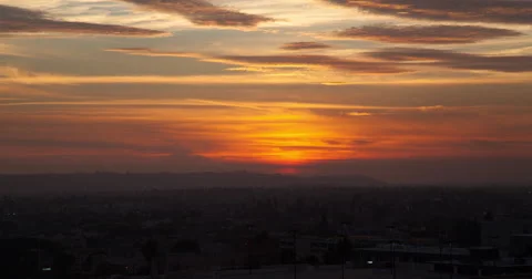 Time-Lapse Looking Over West Los Angeles Stock Footage 41717483
