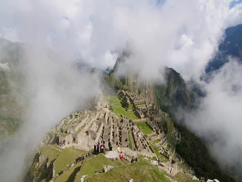 Time lapse Machu Picchu 4k Stock Footage 77340662