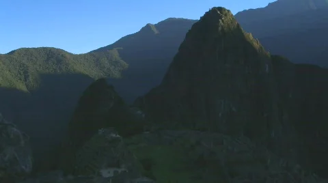 Time lapse Machu Picchu Stock Footage 791249