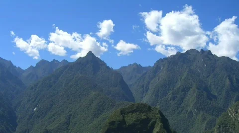 Time lapse Machu Picchu Stock Footage 792154